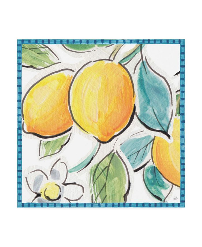 Trademark Global Daphne Brissonnet Mediterranean Breeze XV Canvas Art - 20" x 25"