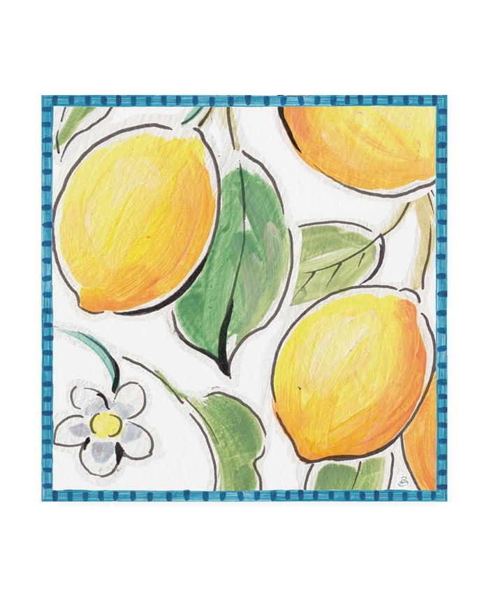 Trademark Global Daphne Brissonnet Mediterranean Breeze XVI Canvas Art - 20" x 25"