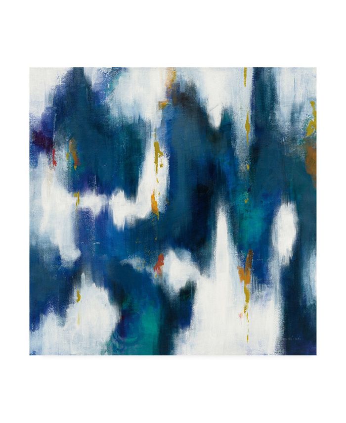 Trademark Global Danhui Nai Blue Texture II Canvas Art - 15" x 20"