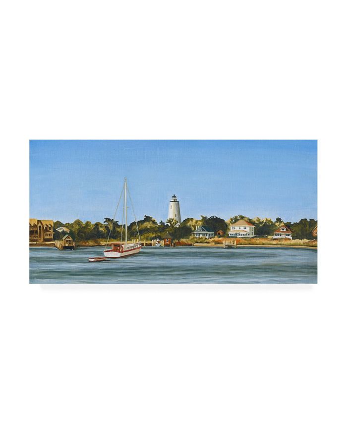 Trademark Global Dianne Miller Harbor Coast Canvas Art - 20" x 25"