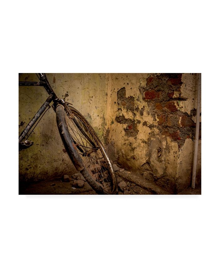 Trademark Global Dan Ballard Old Bike Canvas Art - 19.5" x 26"