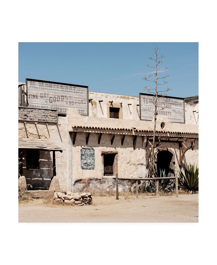 Trademark Global Philippe Hugonnard Made in Spain 3 Mexican Building Facade Canvas Art - 15.5" x 21"