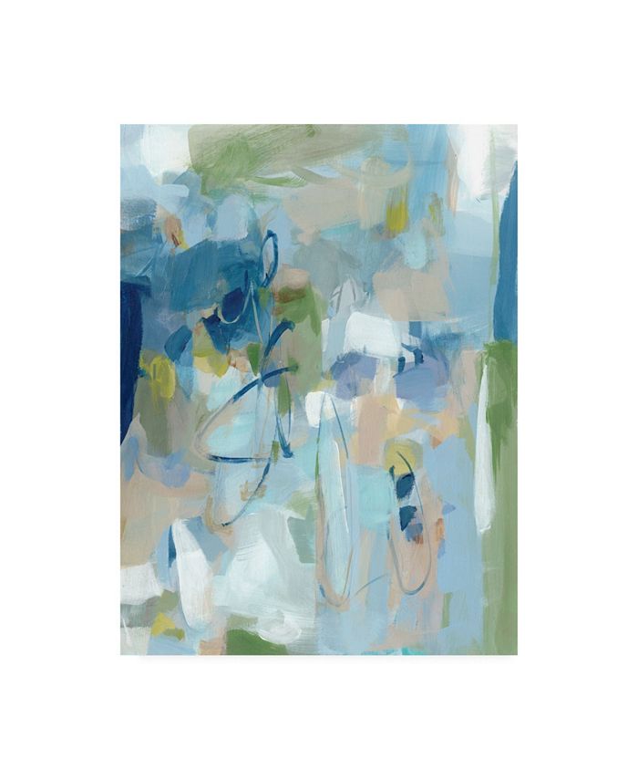 Trademark Global Christina Long Stillness Abstract Canvas Art - 36.5" x 48"