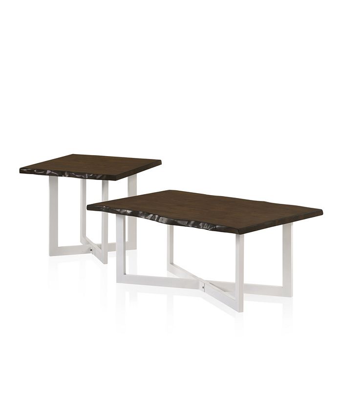 Furniture of America Menina 2-Piece Coffee Table Set