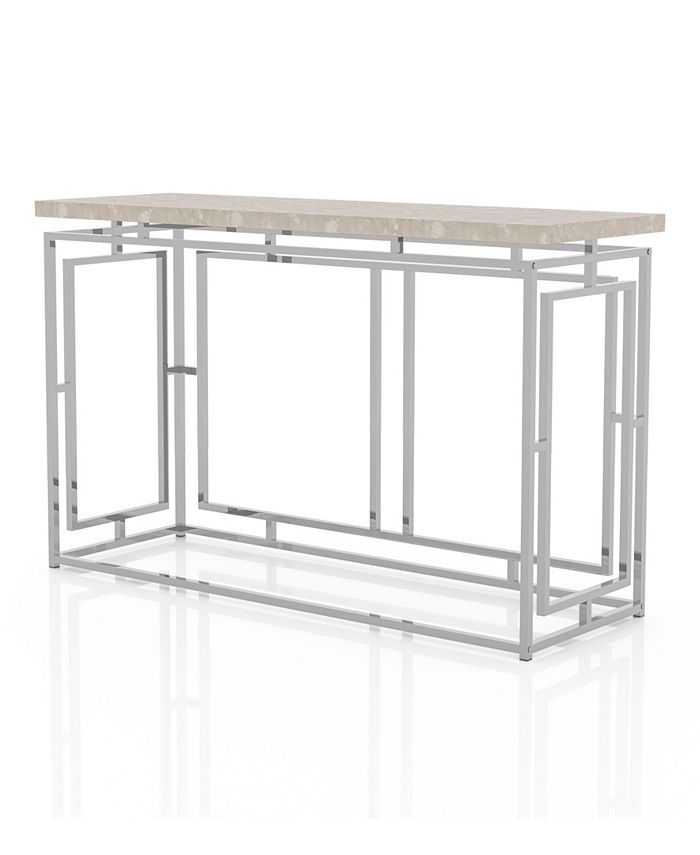 Furniture of America Elnes Rectangle Console Table