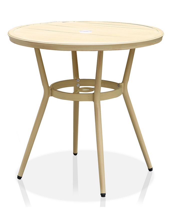 Furniture of America Capitola Round Patio Bistro Table