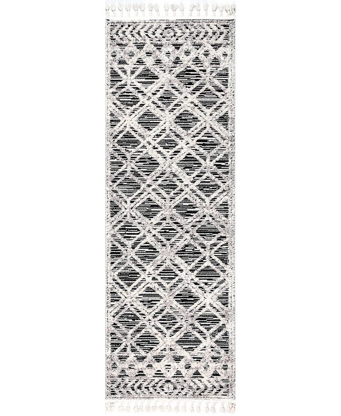 nuLoom Lorden KKLR12A 2'6" x 8' Runner Area Rug