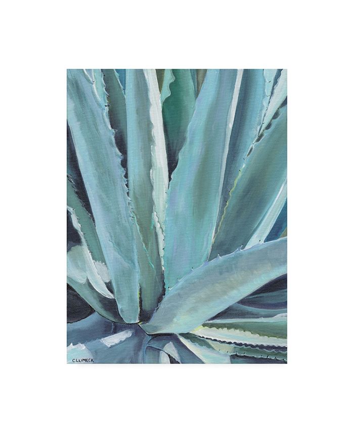 Trademark Global Alana Clumeck Blue Agave Canvas Art - 27" x 33.5"