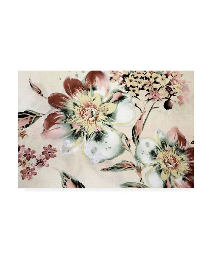 Trademark Global Incado Summer Flower Canvas Art - 19.5" x 26"