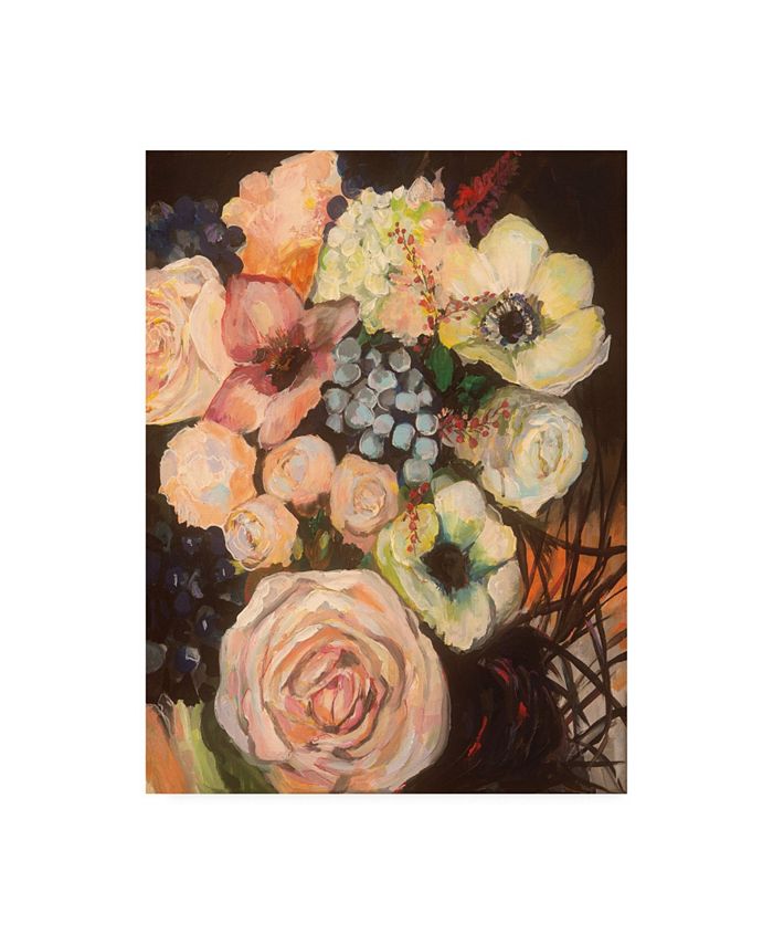 Trademark Global Jeanette Vertentes Wedding Bouquet Canvas Art - 36.5" x 48"