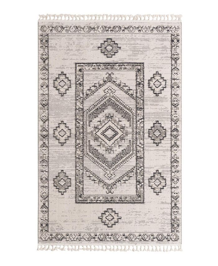 Bayshore Home High-Low Pile Upland UPL03 6' x 9' Area Rug