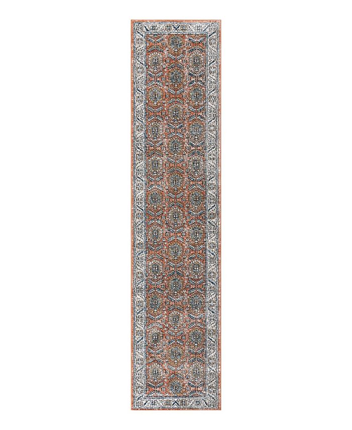 Bayshore Home Melvil MEL02 4' x 6' Oval Area Rug