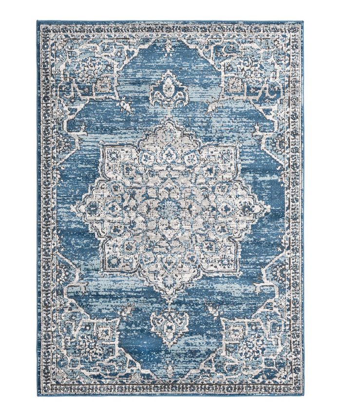 Bayshore Home Melvil MEL03 2' x 6' Runner Area Rug