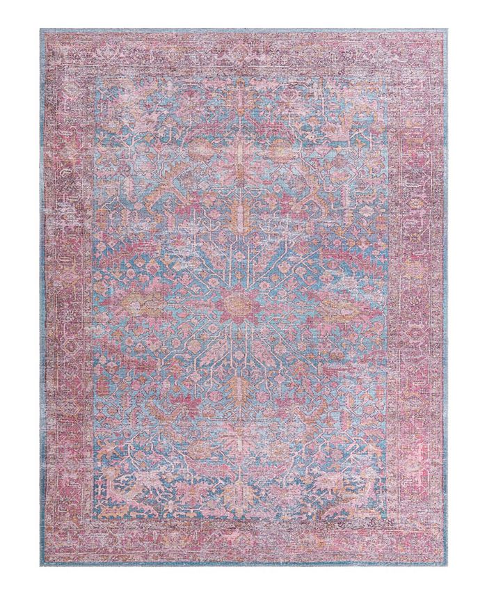 Bayshore Home Washable Reflections REF05 2' x 5' Runner Area Rug