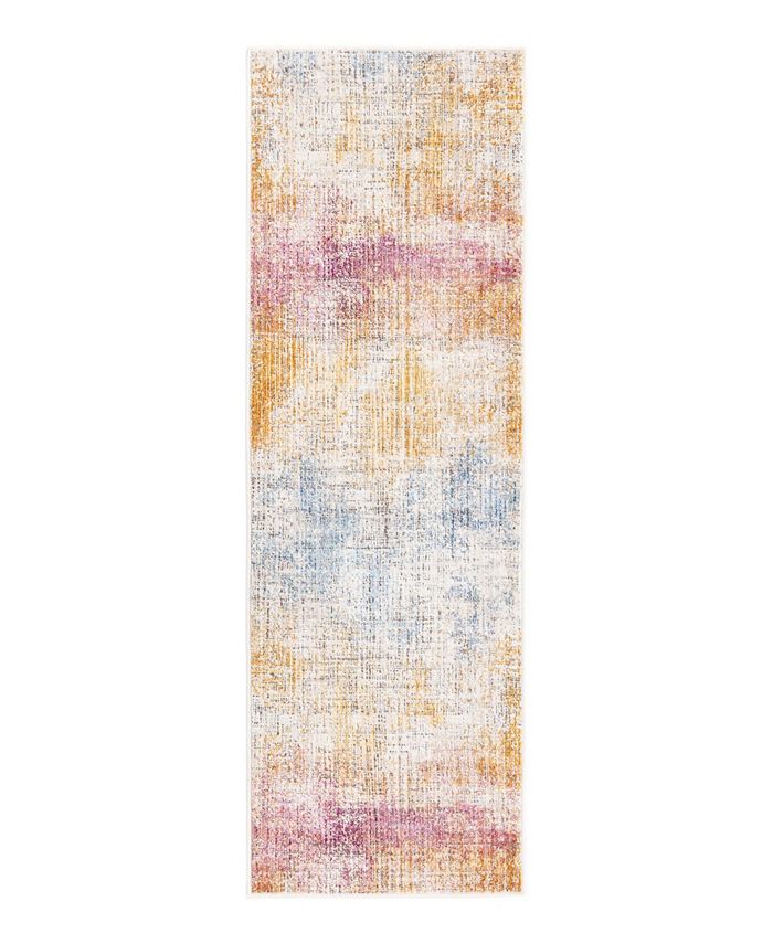 Bayshore Home High-Low Pile Iyer IYE16 2' x 6' Runner Area Rug