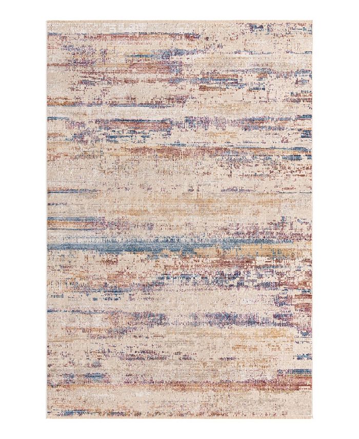 Bayshore Home High-Low Pile Iyer IYE17 5'3" x 7'9" Area Rug