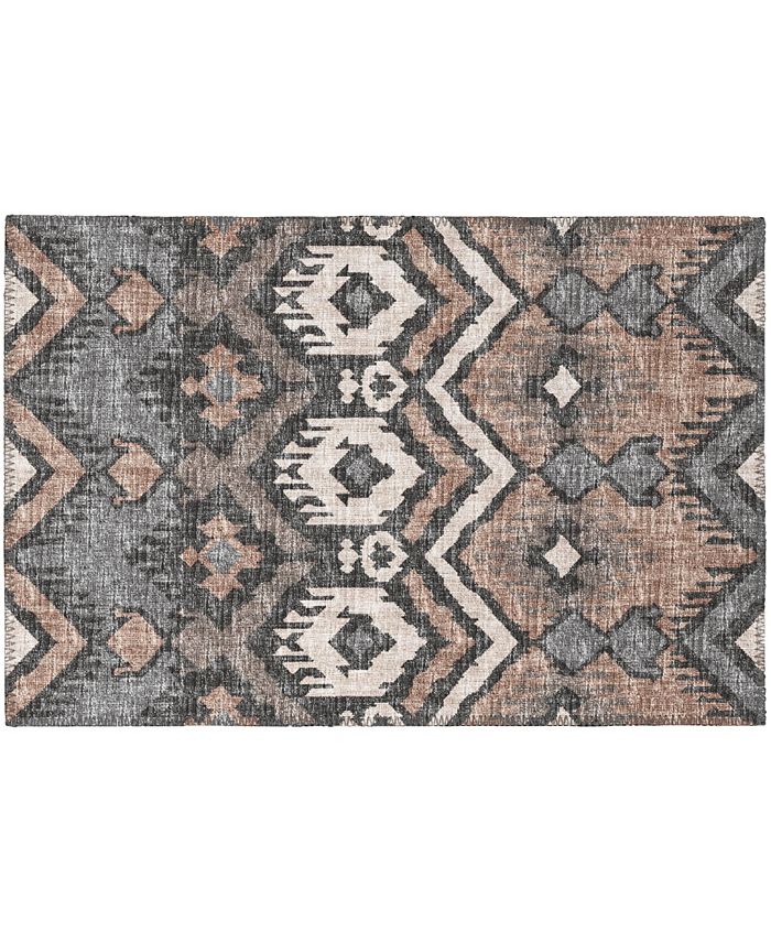 D Style Buttes BTS2 1'8" x 2'6" Area Rug