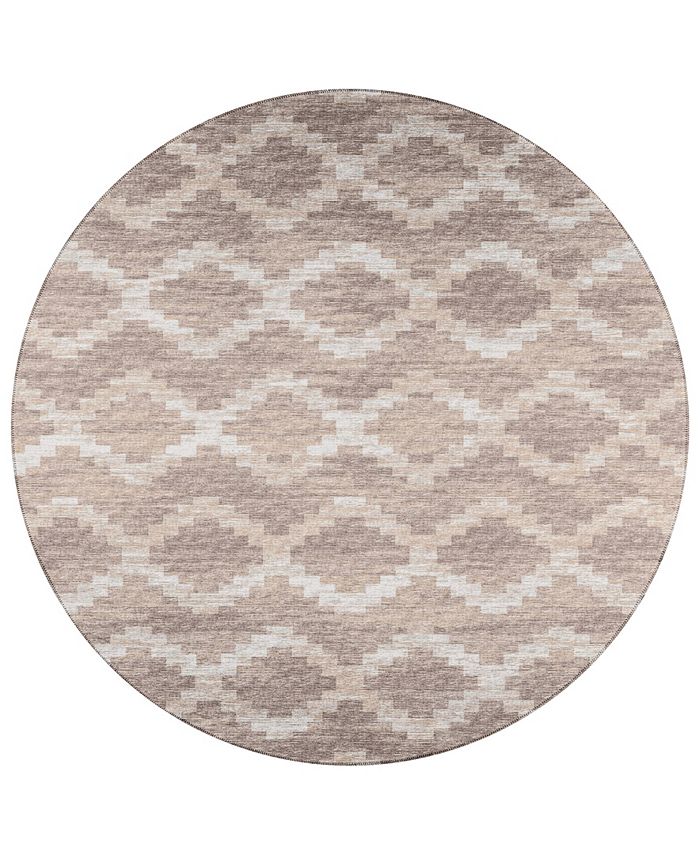 D Style Buttes BTS9 6' x 6' Round Area Rug