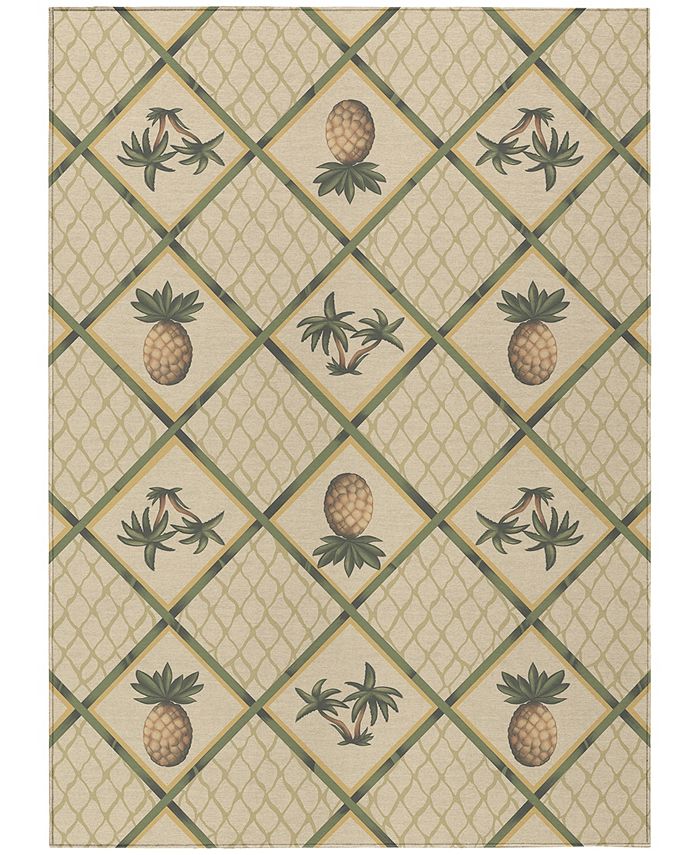 D Style Vertes Kitchen VRT7 10' x 14' Area Rug