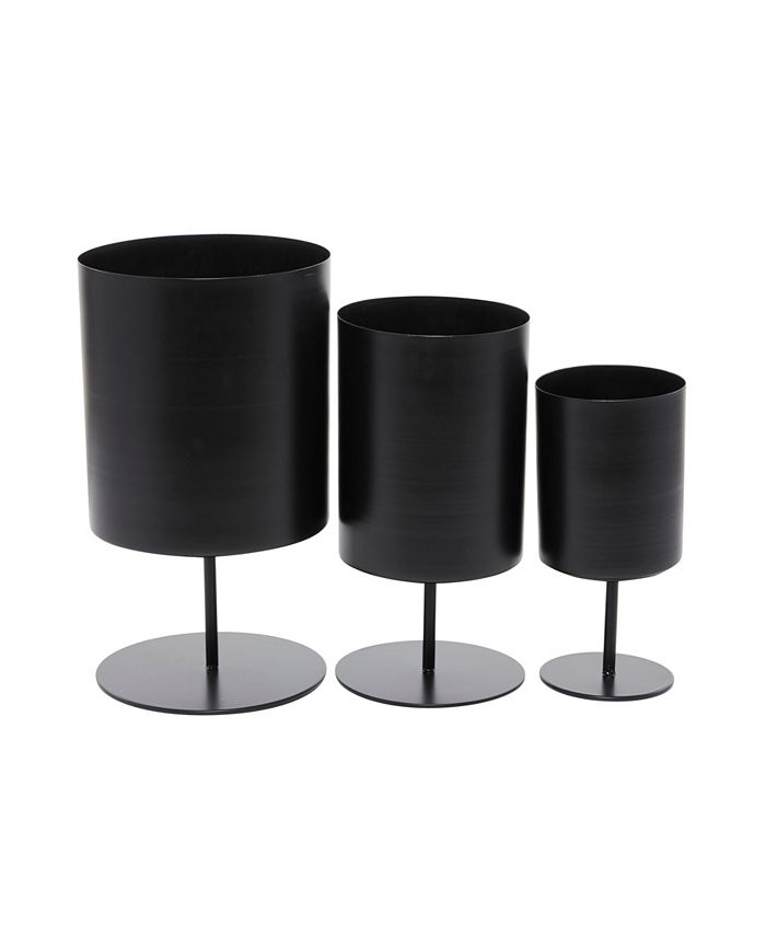 Novogratz Collection Metal Planter Set of 3