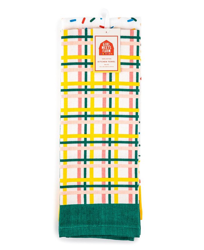 Girl Meets Farm by Molly Yeh 2-Pc. Printed Terry Towel Set