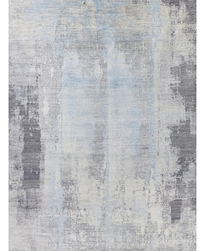 Exquisite Rugs Fine Pure Silk MOS5221 9' x 12' Area Rug