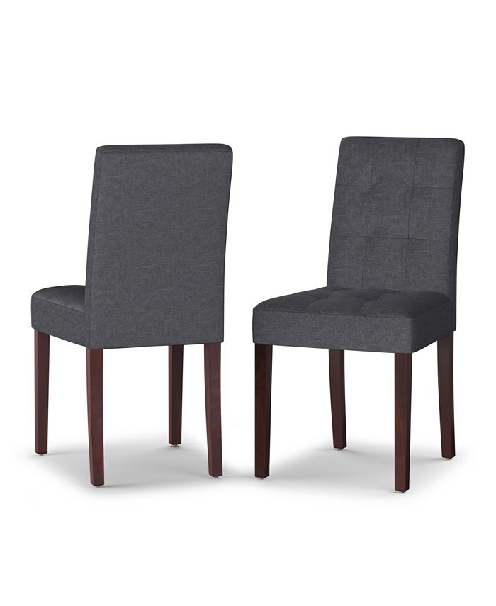 Simpli Home Andover Parson Dining Chair, Set of 2