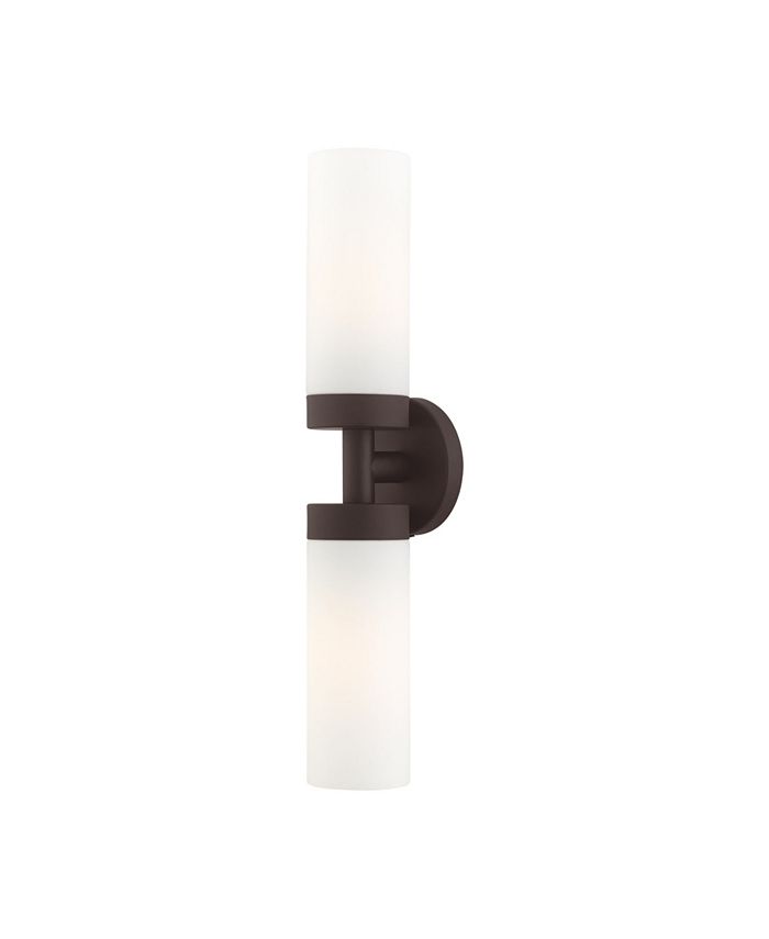 Livex Aero 2 Lights Vanity Sconce