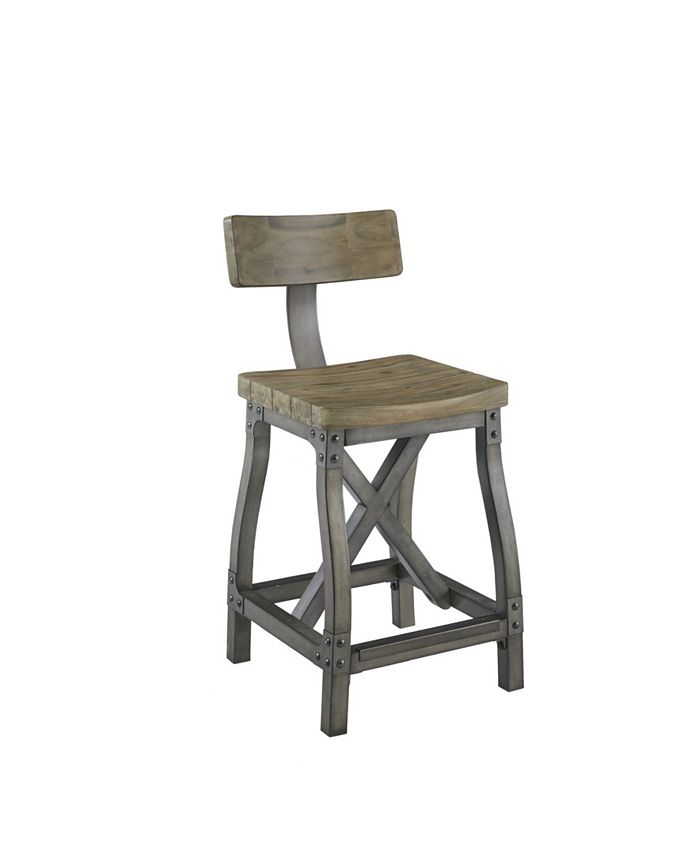 Martha Stewart Collection Lancaster Counter Stool with Back