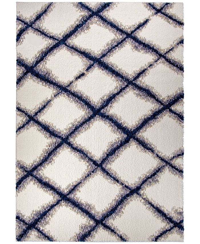 Orian Rugs Orian Cotton Tail Line Trellis 5'3" x 7'6" Area Rug