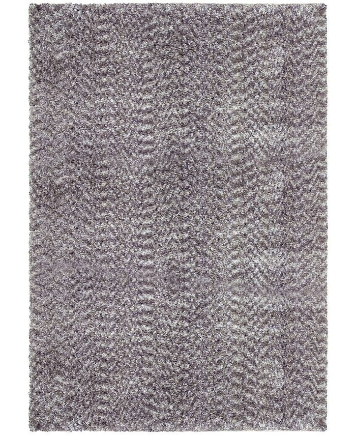 Orian Rugs Orian Cotton Tail Solid Gray 5'3" x 7'6" Area Rug