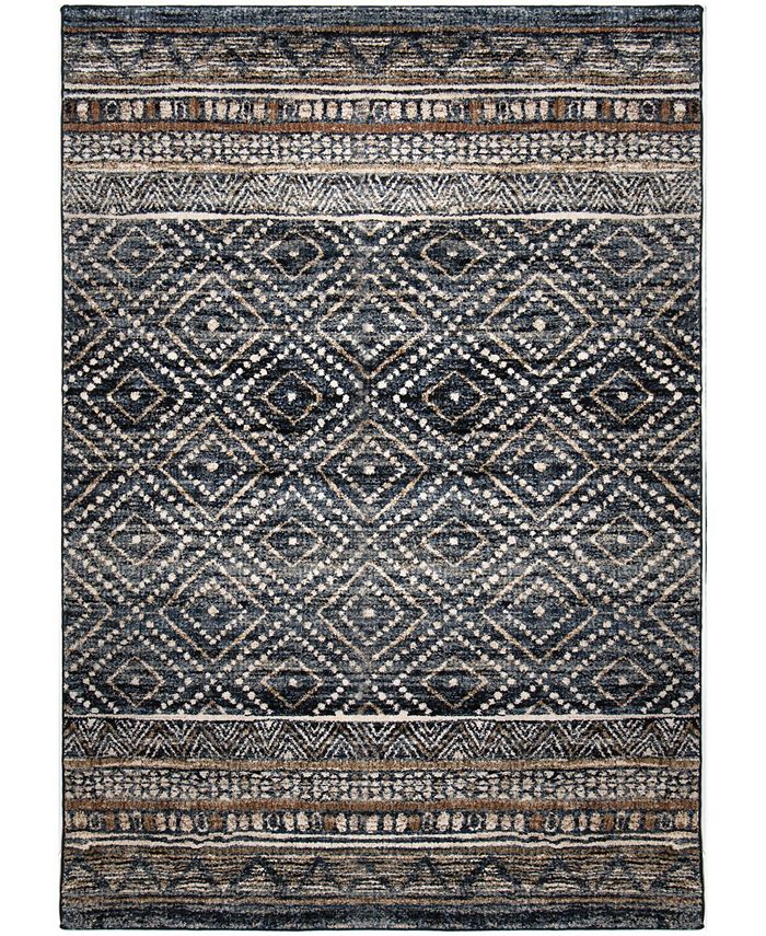 Orian Rugs Orian Adagio Coastal Pier Indigo 5'1" x 7'6" Area Rug