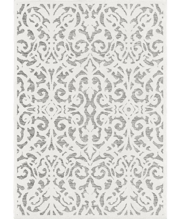 My Texas House ORI431469 Lady Bird Natural 9 'x 13' Outdoor Area Rug