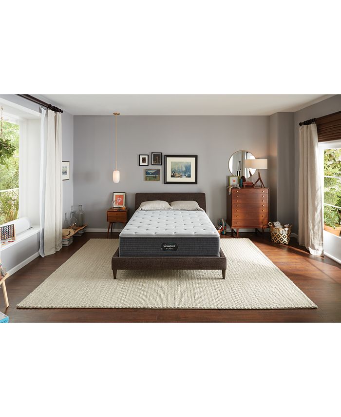 Beautyrest BRS900 12.25" Medium Mattress Set- California King