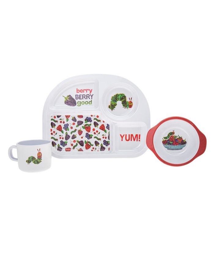 Godinger World of Eric Carle?The Very Hungry Caterpillar, The Berry Berry 3 Piece Kids Set