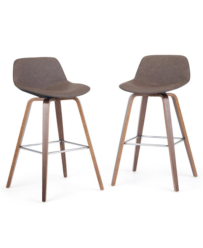 Simpli Home Randolph Height Stool (Set of 2)