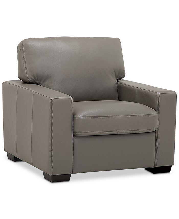 Furniture Ennia 36" Leather Armchair