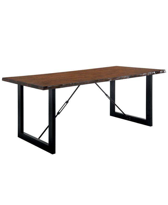 Furniture of America Humboldt Solid Wood Dining Table