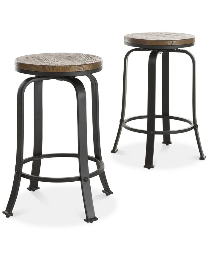 Noble House Bentyn Counter Stool (Set Of 2)