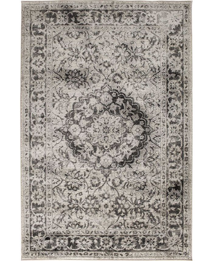 Portland Textiles Corfu Maja Bone 7'10" x 9'10" Area Rug