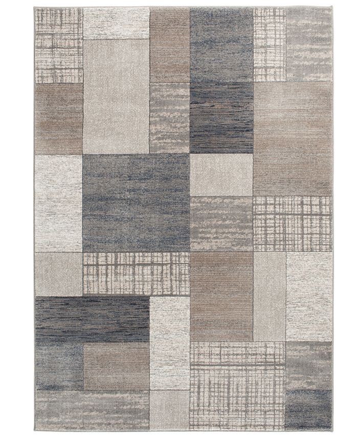 KM Home Waterside Pier Multi 5'3" x 7'7" Area Rug