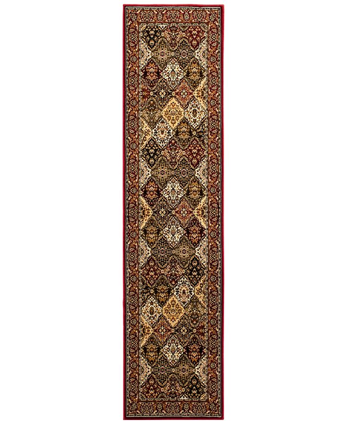 KM Home Sanford Panel Multi 7'10" x 10'10" Area Rug