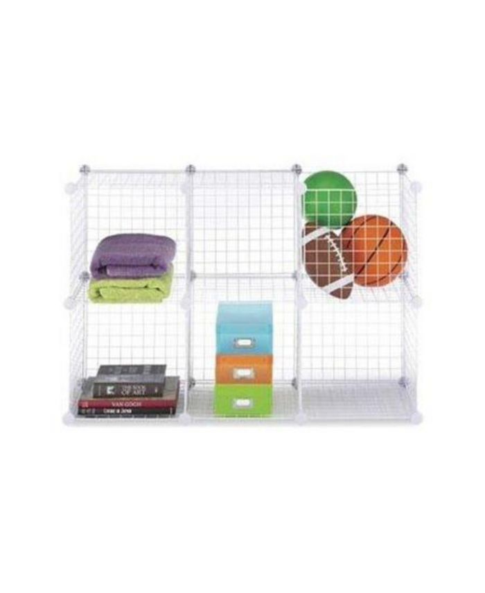 Whitmor Set of 6 Storage Cubes