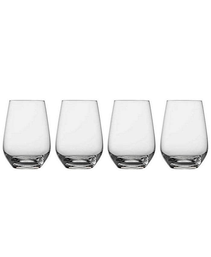 Villeroy & Boch Voice Basic Stemless Glasses, Set of 4