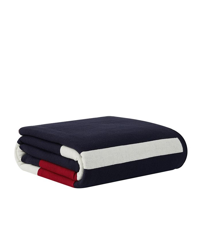 Tommy Hilfiger Placed Stripe Throw