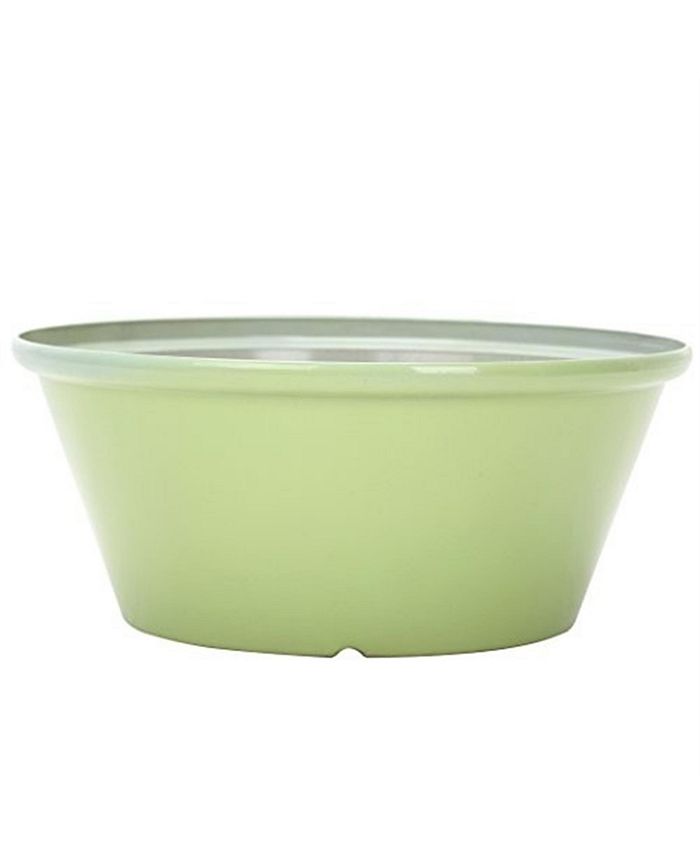 Gardener's Select Gardener Select Tulip Bowl Planter Green, 12 Inch