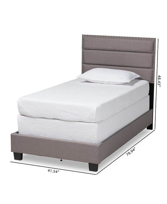 Furniture Ansa Upholstered Bed - Twin
