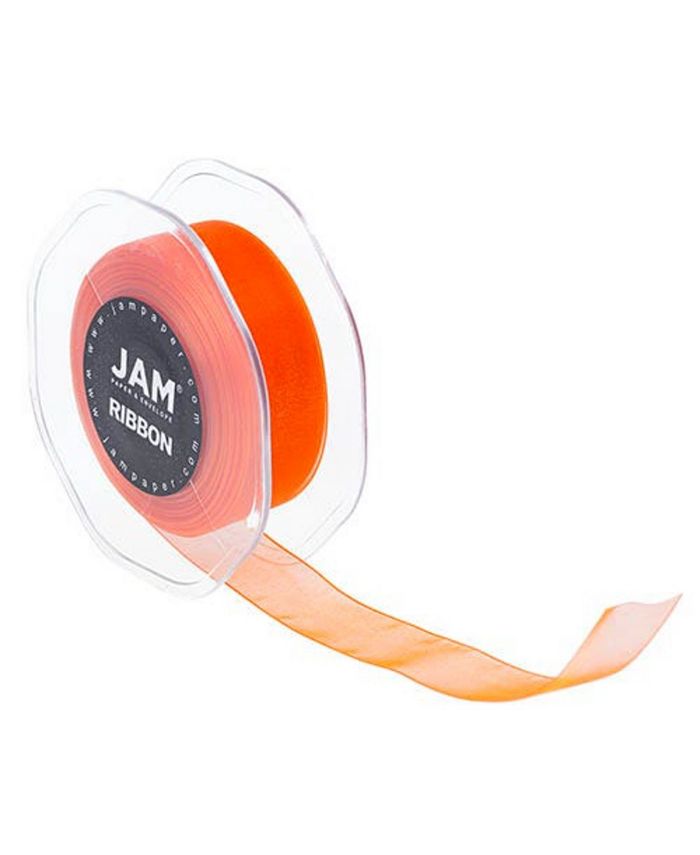 JAM Paper Sheer Ribbon - 0.88" Wide x 25 Yards - Sold Individually