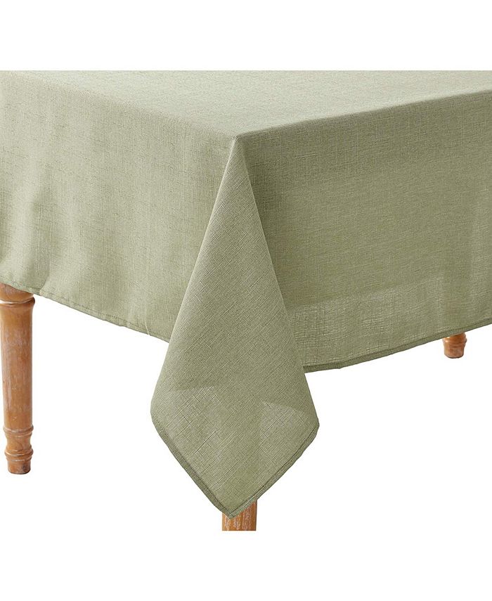 Violet Table Linens Solid?Pattern Tablecloth
