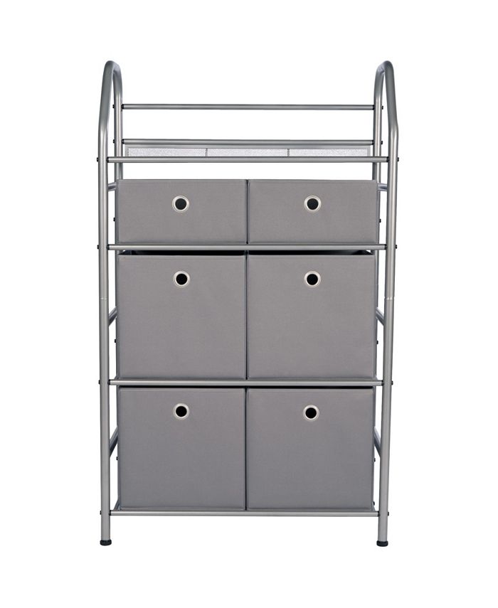 Neatfreak 4 Tier Metal Home Storage Organizer with Bins